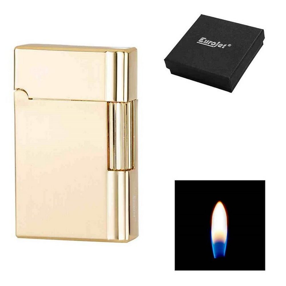 Eurojet Gender Classic Lighter - Gaslighter med Sten - Guld