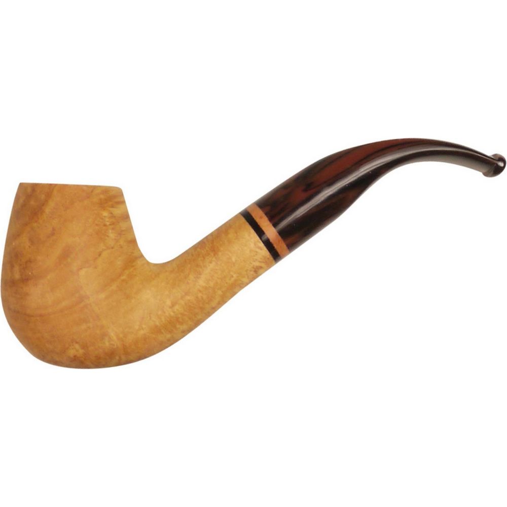 Jean Claude Pipe Bent - Olive wood