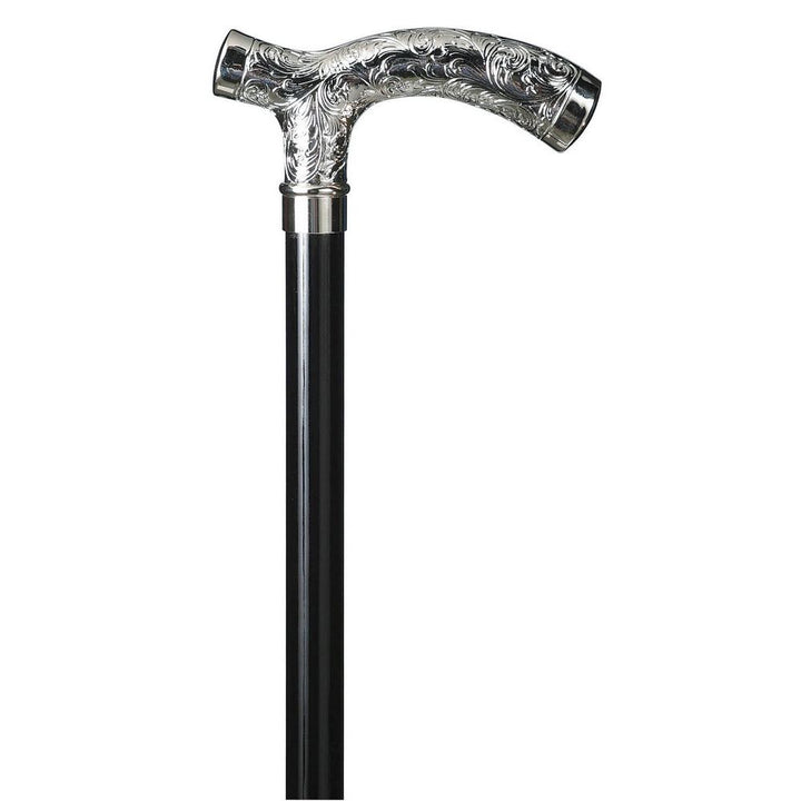 Spadserestok - FLORAL CRUTCH CHROME