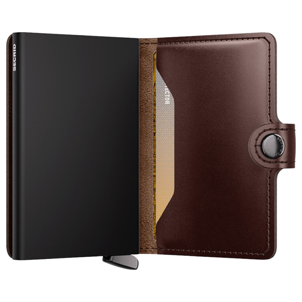 SECRID Premium Miniwallet Dusk Dark Brown +