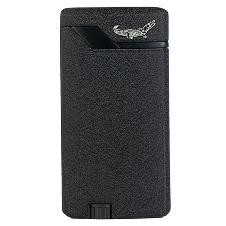 Formula Crocodile Flat Flame Jet Lighter - Sort Sten