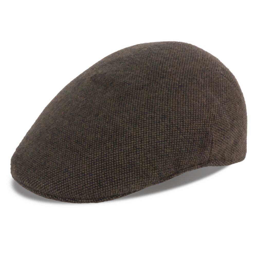 MJM Country Sixpence Wool Mix 33 Green - Flat Cap fra MJM Hats hos The Prince Webshop