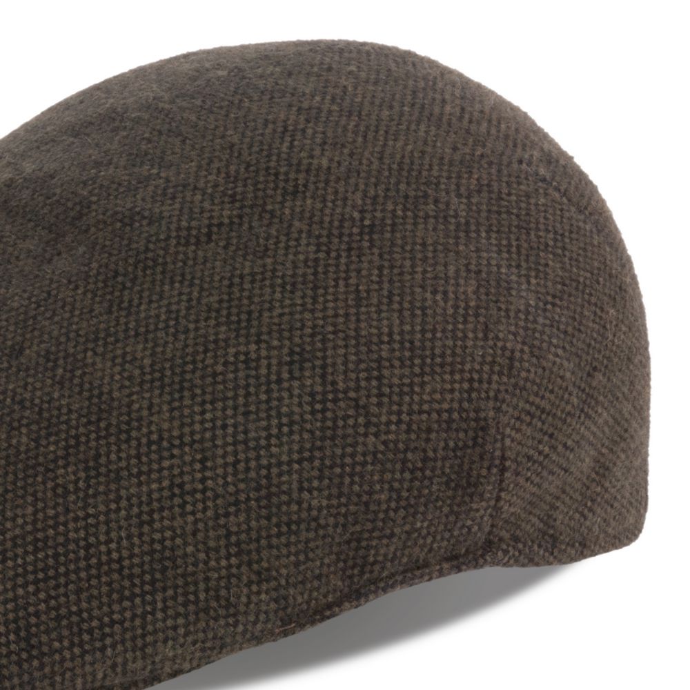 MJM Country Sixpence Wool Mix 33 Green - Flat Cap fra MJM Hats hos The Prince Webshop