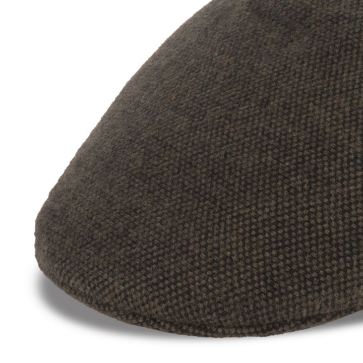 MJM Country Sixpence Wool Mix 33 Green - Flat Cap fra MJM Hats hos The Prince Webshop
