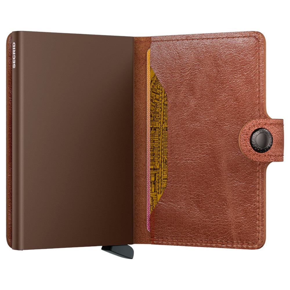 SECRID MINIWALLET Vintage Cognac & Brown