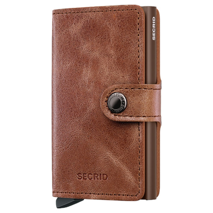SECRID MINIWALLET Vintage Cognac & Brown
