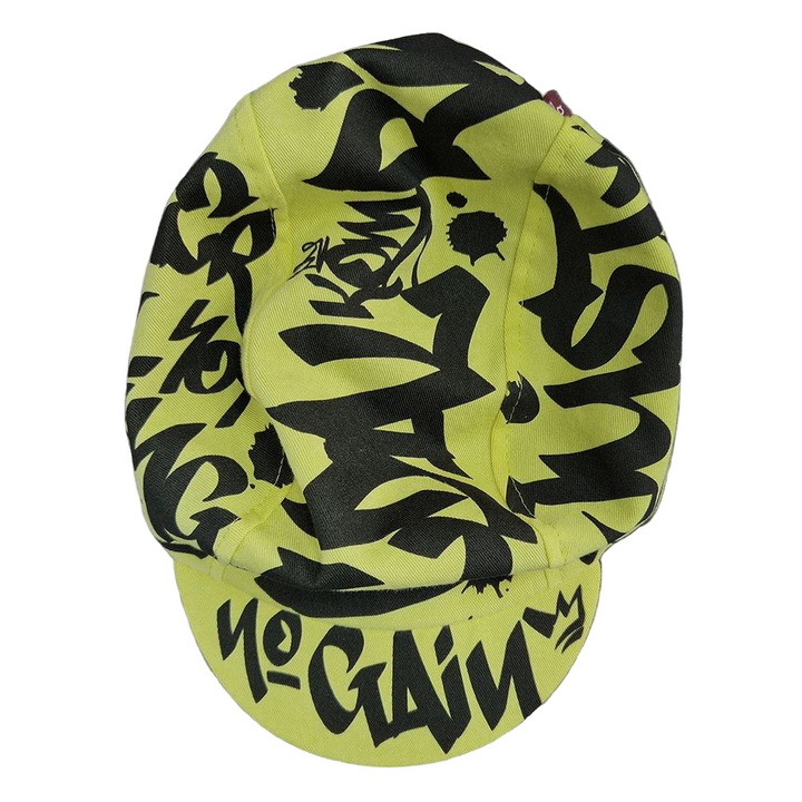 Bello No Pain No Gain Graffiti Cycling Cap med AIR–INK® - Cycling Cap fra Bello hos The Prince Webshop