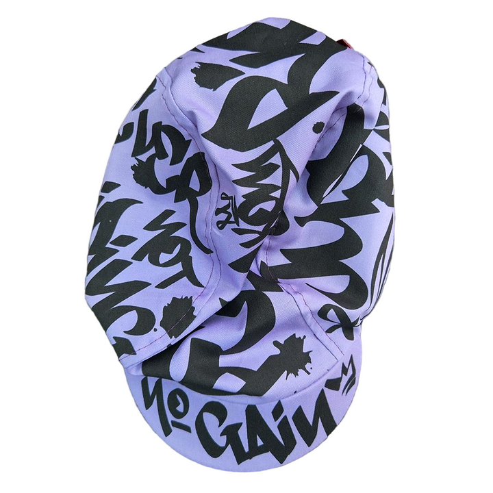 Bello No Pain No Gain Graffiti Cycling Cap med AIR–INK® - Cycling Cap fra Bello hos The Prince Webshop