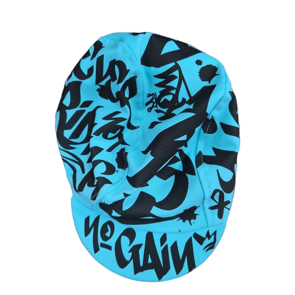 Bello No Pain No Gain Graffiti Cycling Cap med AIR–INK® - Cycling Cap fra Bello hos The Prince Webshop