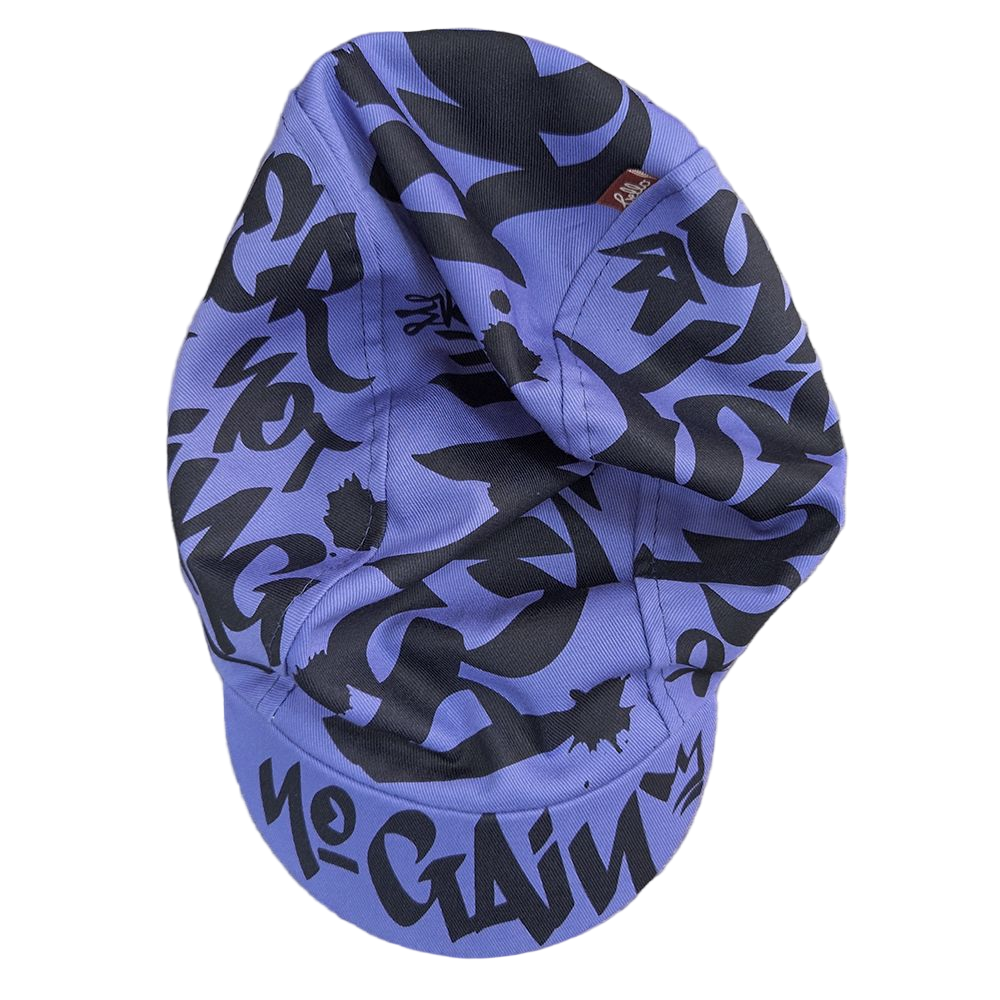 Bello No Pain No Gain Graffiti Cycling Cap med AIR–INK® - Cycling Cap fra Bello hos The Prince Webshop