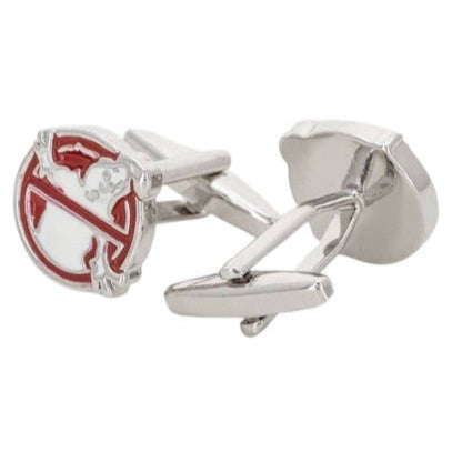Manchetknapper Kreative Designs – 100% Rhodium – model Ghostbusters - Manchetknapper fra Núñez de Arenas hos The Prince Webshop