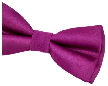 Premium Ensfarvet Satin Vævet Butterfly – Flere Farver - Butterfly fra Núñez de Arenas hos The Prince Webshop