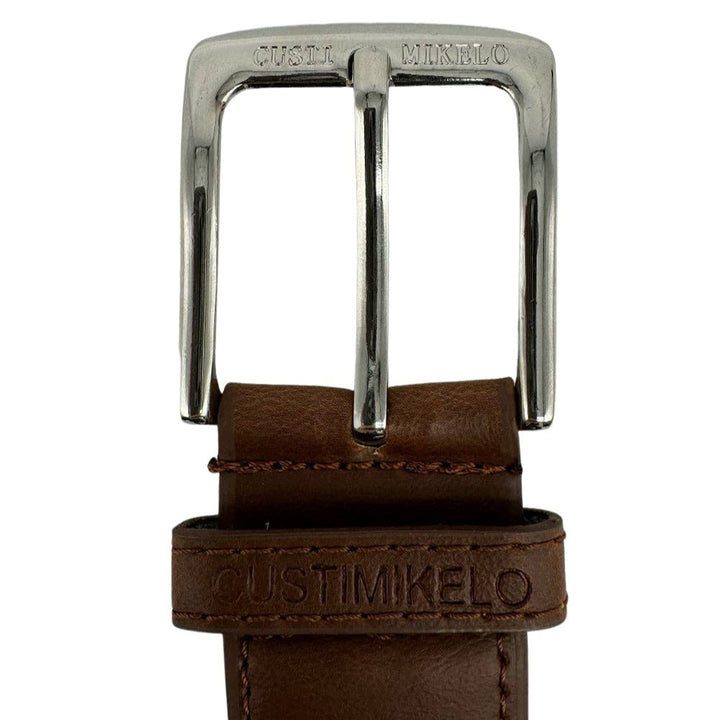 Custi Mikelo Marineblå Flettet Elastisk Bælte - Bælte fra Custi Mikelo hos The Prince Webshop