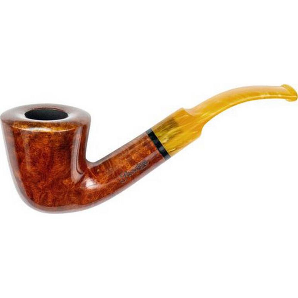 Passatore "Rigoletto" Light Brown Pipe - Bent Dublin