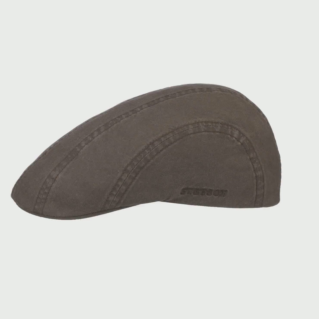 Stetson Ivy Cap Delave Organic Cotton - Khaki Letvægt