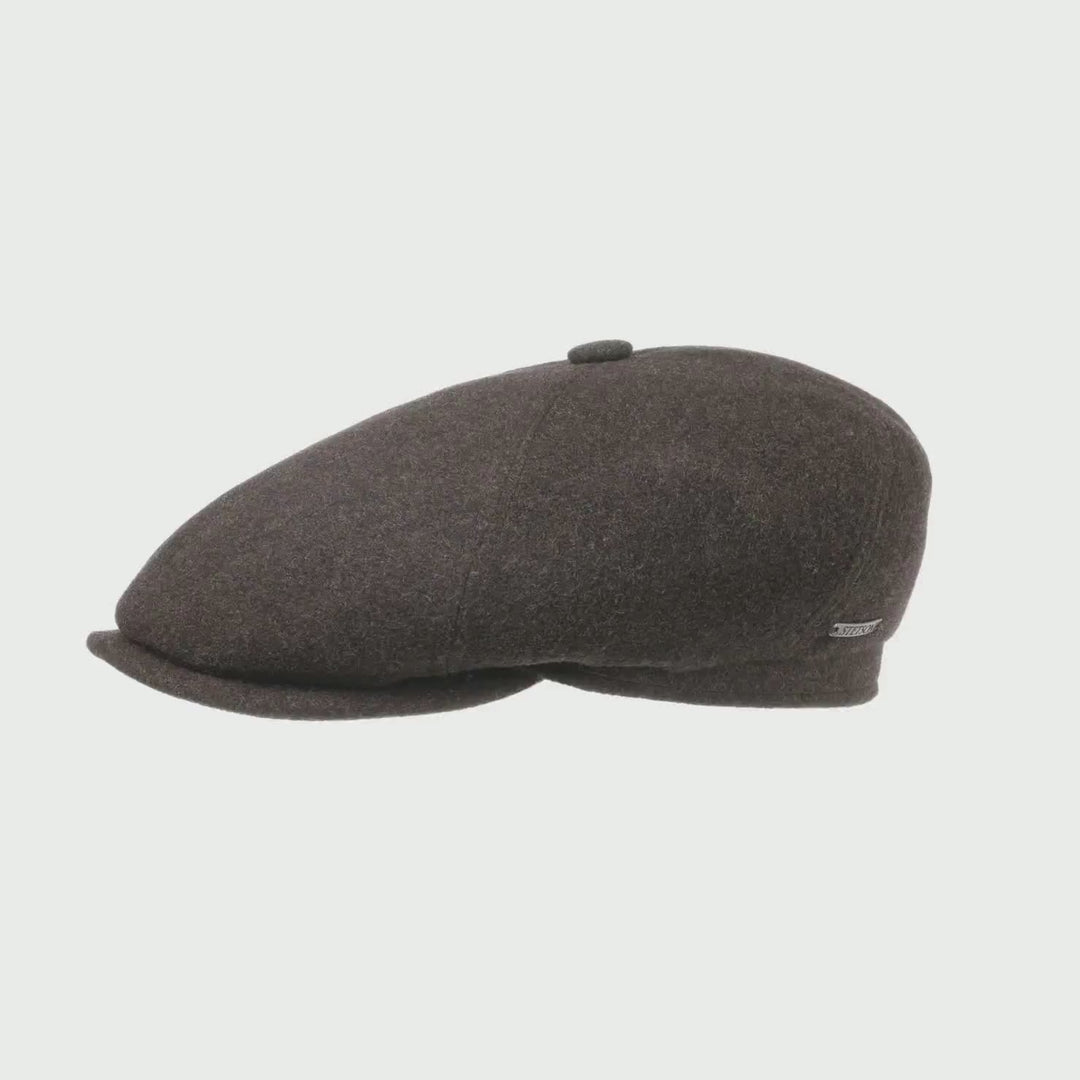 Stetson 6-Panel Cap Wool/Cashmere - Navy Sixpence