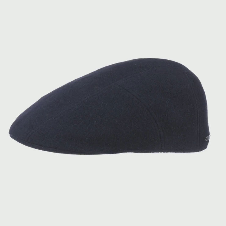 Stetson Ivy Cap Wool Cashmere - Navy Sixpence