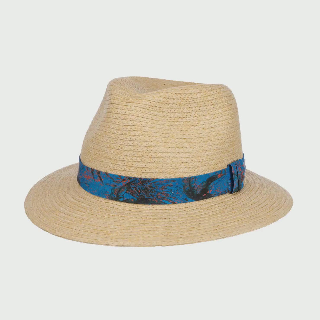 Stetson Traveller Raffia Sustainable Stråhat