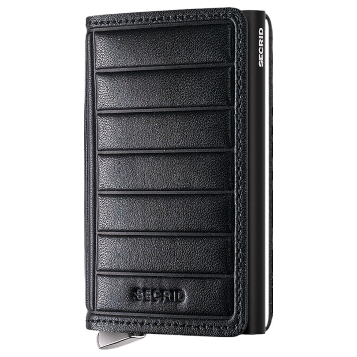 SECRID Premium Slimwallet Emboss Lines Black +