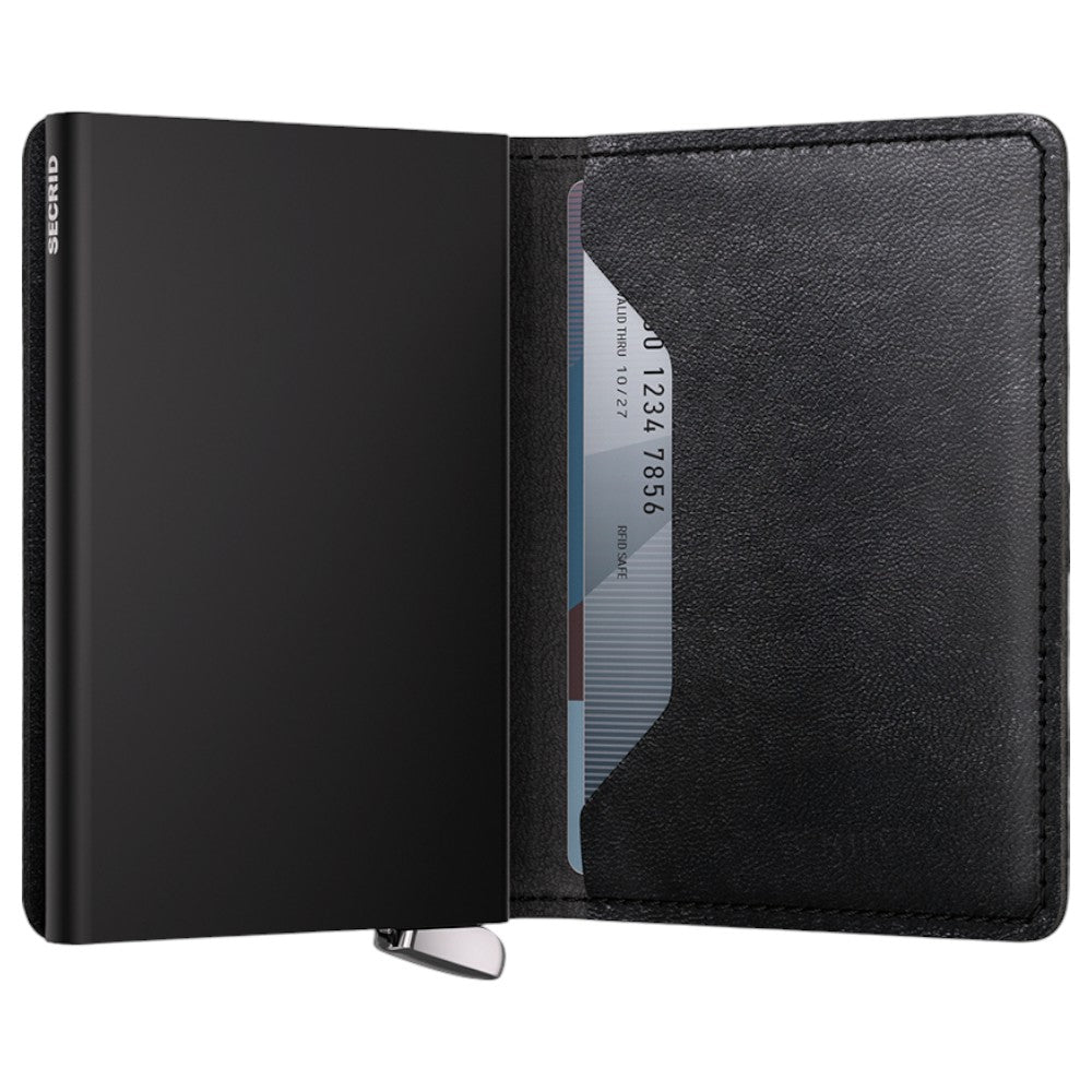 SECRID Premium Slimwallet Emboss Lines Black +