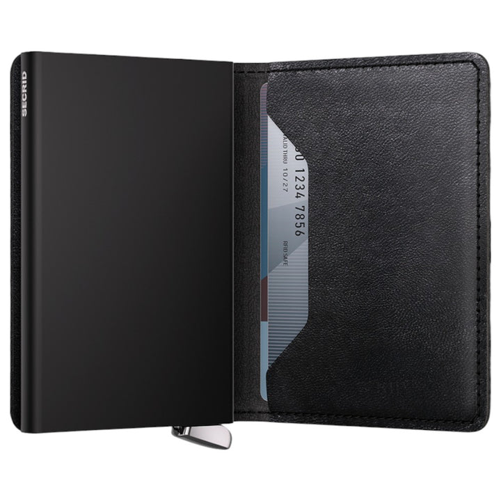 SECRID Premium Slimwallet Emboss Lines Black +