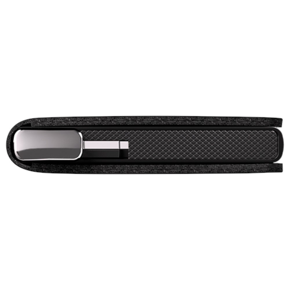 SECRID Premium Slimwallet Emboss Lines Black +