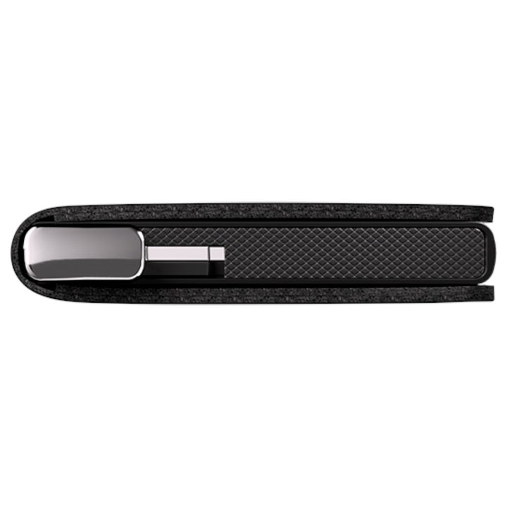 SECRID Premium Slimwallet Emboss Lines Black +