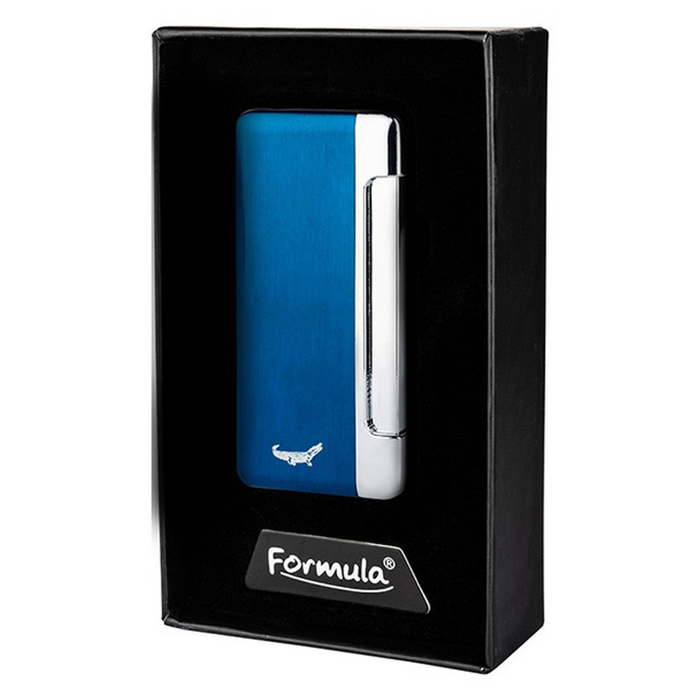 Formula Crocodile Power Single Jet Lighter - Blue