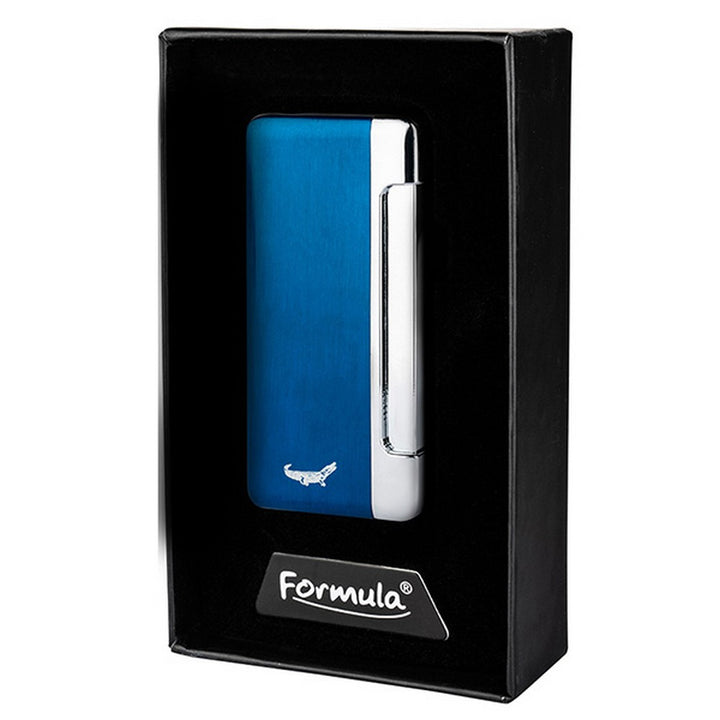 Formula Crocodile Power Single Jet Lighter - Blå