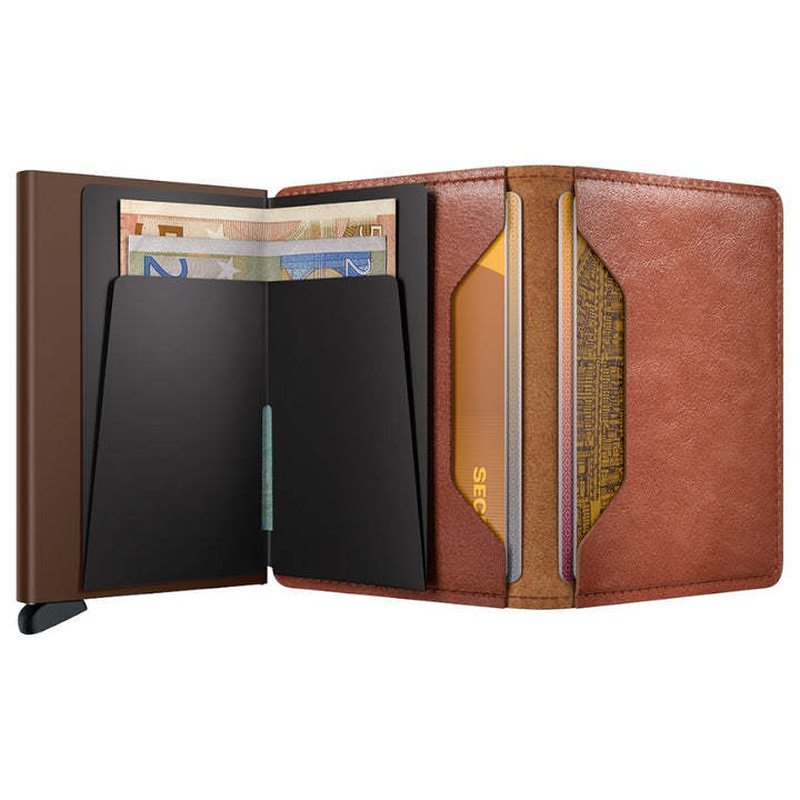 Secrid Slimwallet Vintage Cognac & Silver