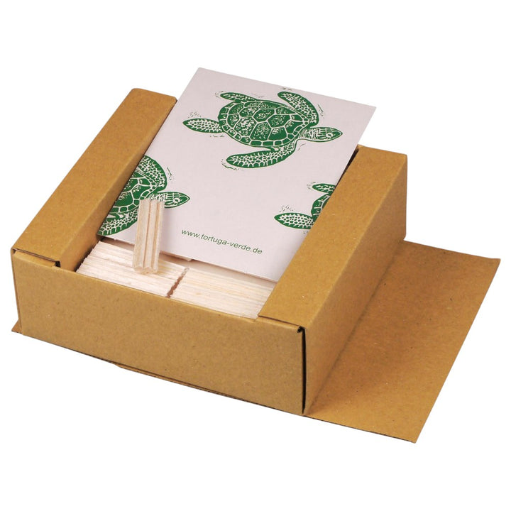 Tortuga Verde 9 mm Balsa Filter til Pibe - 110 stk - Pibe Tilbehør fra Tortuga Verde hos The Prince Webshop