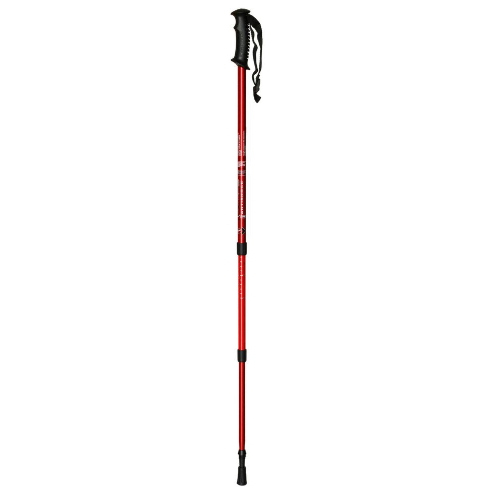 Trekking Stok 56-135 cm teleskop aluminum i 4 farver