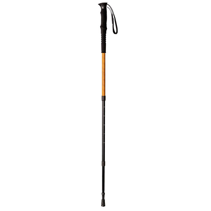 Trekking Stok 56-135 cm teleskop aluminium med træ finish - Vandrestok fra Segorbina BASTONES hos The Prince Webshop