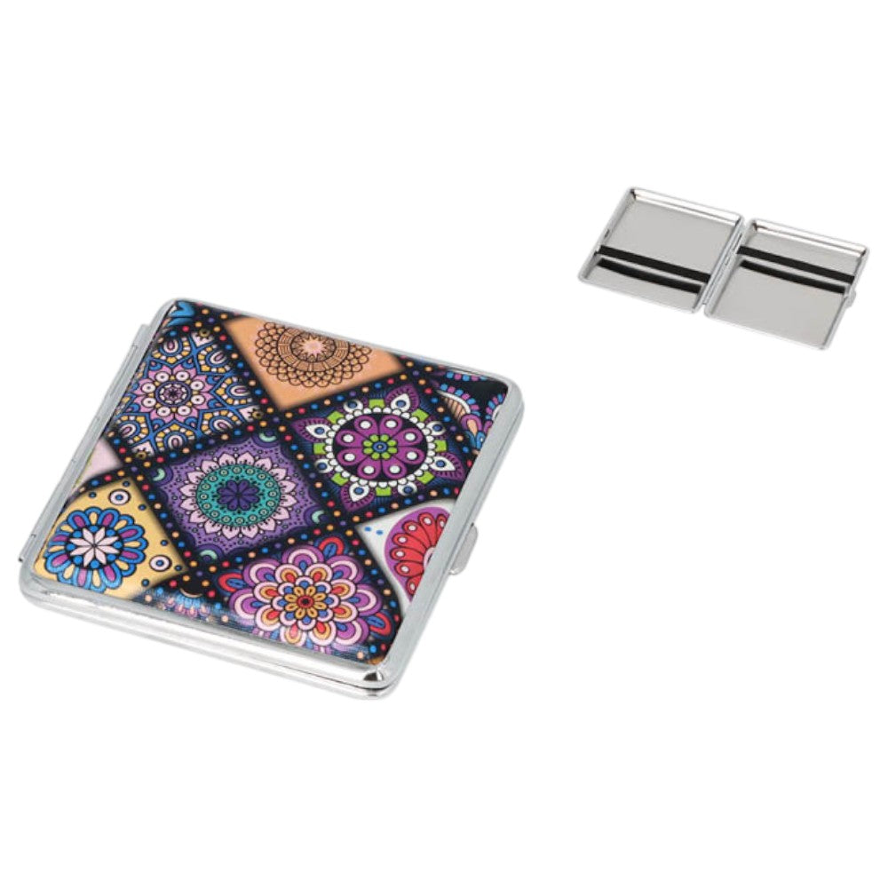 Angelo Cigaretetui - 20 King Size - Hippie Floral - Cigaret Etui fra Angelo hos The Prince Webshop