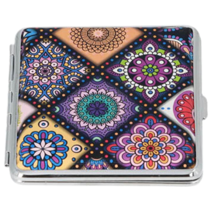 Angelo Cigaretetui - 20 King Size - Hippie Floral - Cigaret Etui fra Angelo hos The Prince Webshop