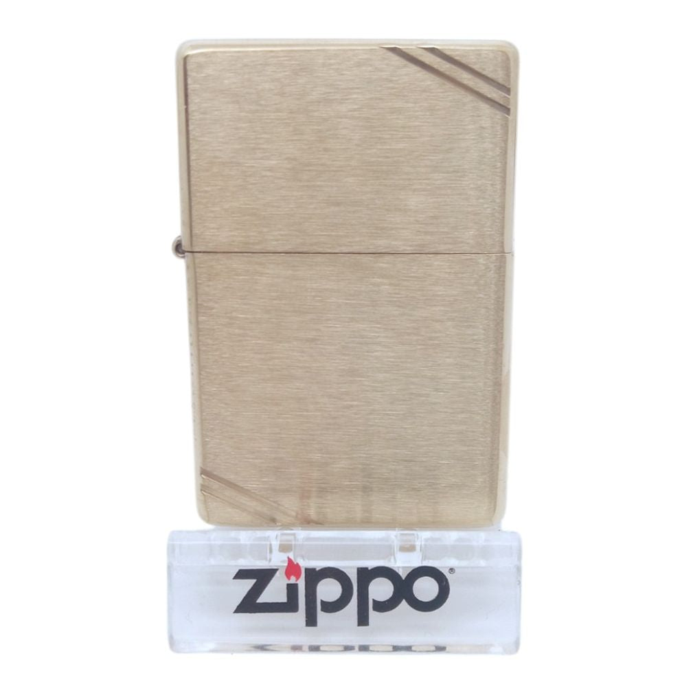 Zippo Lighter 60000808 Vintage Brushed Brass - Zippo Lighter fra Zippo hos The Prince Webshop