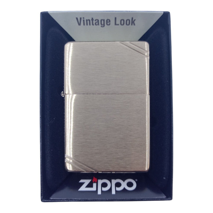 Zippo Lighter 60000808 Vintage Brushed Brass - Zippo Lighter fra Zippo hos The Prince Webshop