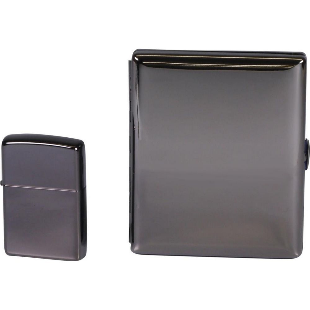 Zippo Gavesæt - Ebony Lighter og Etui