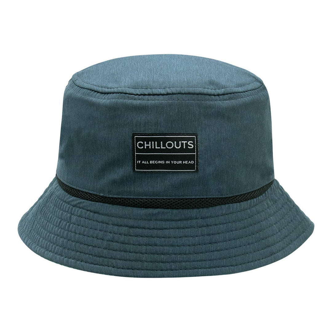 Chillouts - Tivoli Hat - Petrol Blue - Bucket Hat fra Chillouts hos The Prince Webshop