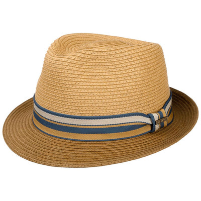 Stetson Trilby Toyo Sommerhat - Natur/Biscotto - Hat fra Stetson hos The Prince Webshop