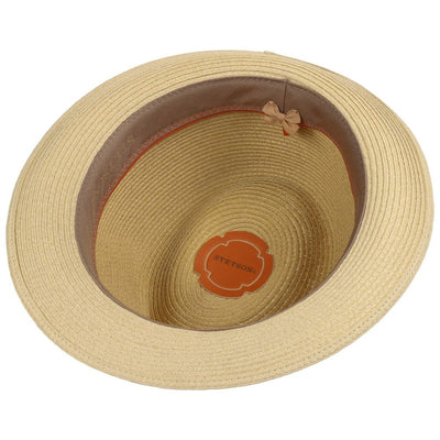 Stetson Trilby Toyo Sommerhat - Natur - Hat fra Stetson hos The Prince Webshop