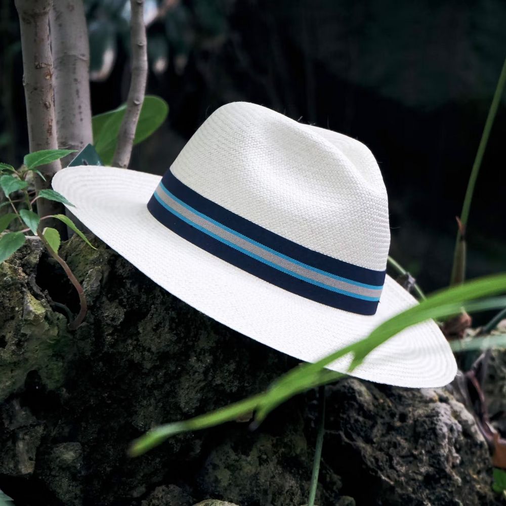 Panallama Galapagos Panama Hat - Hvid Stråhat - Hat fra Panallama hos The Prince Webshop