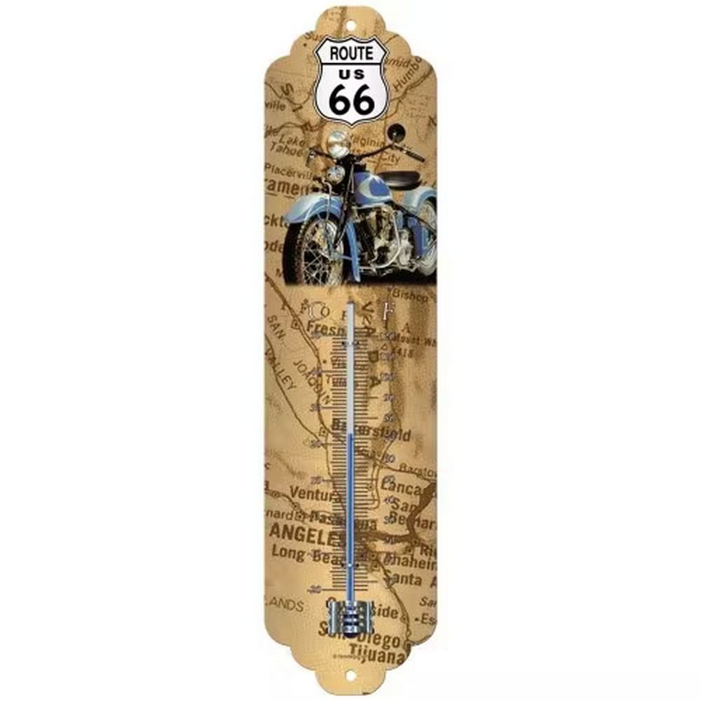 Retroworld Route 66 Thermometer - Termometer fra Retroworld hos The Prince Webshop