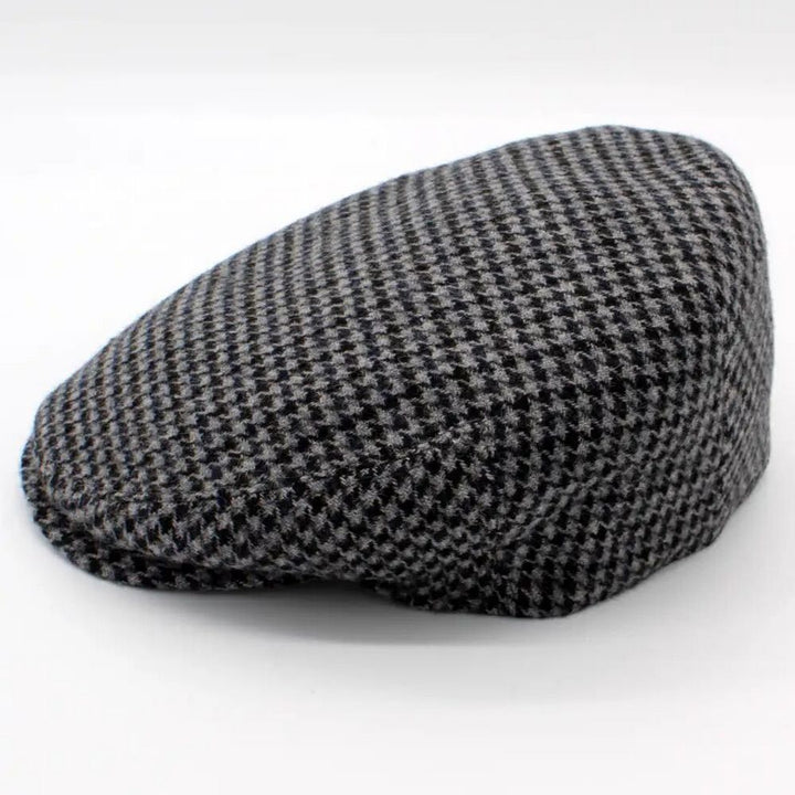 Casquette Piemonte Wool Cap - Grå Sixpence - Flat Cap fra Hologramme Paris hos The Prince Webshop