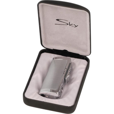 SKY 3-flame Jet Cigar Lighter med Puncher - Lighter fra SKY hos The Prince Webshop