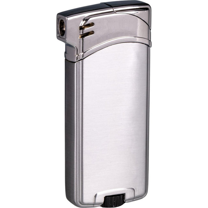 Pibe Piezo Lighter Jean Claude "Classic" - Chrome Satin - Lighter fra Jean Claude hos The Prince Webshop