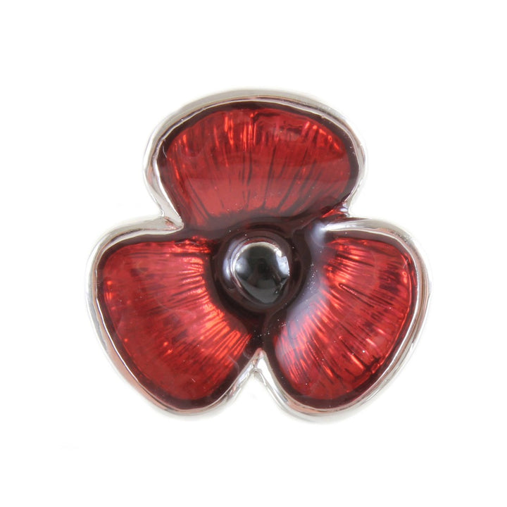 David Aster - Poppy Lapel Pin Badge