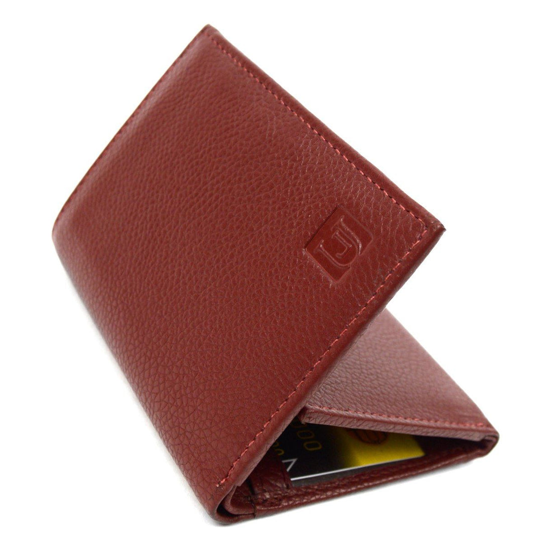 Trefløjet RFID Tegnebog - Lysebrun - Tegnebog fra Umo Lorenzo hos The Prince Webshop