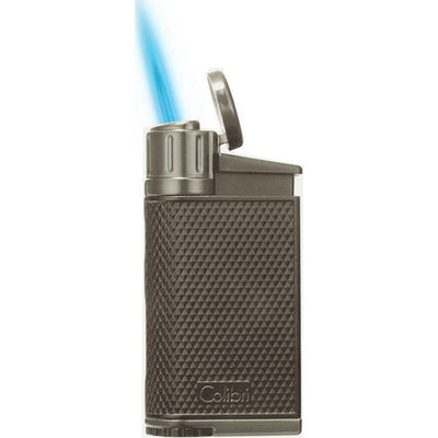COLIBRI laser lighter "Evo" gunmetal angled flame - Lighter fra Colibri hos The Prince Webshop
