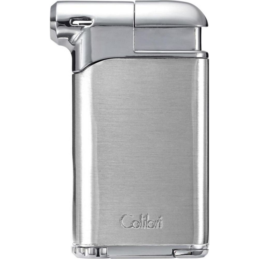 COLIBRI piezo pibe lighter "Pacific II" chrome - Lighter fra Colibri hos The Prince Webshop